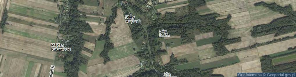 Zdjęcie satelitarne Stary Majdan ul.
